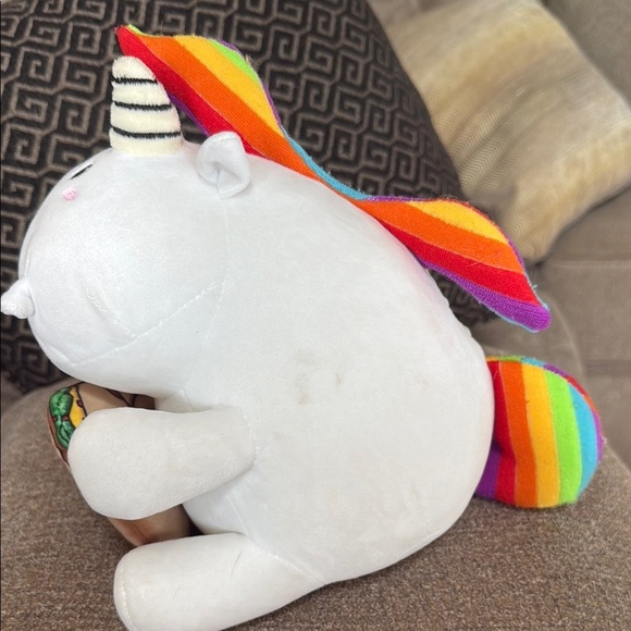 “Sparkle Toots - The Original Farting Unicorn” Talking White Plush Toy - Picture 6 of 8